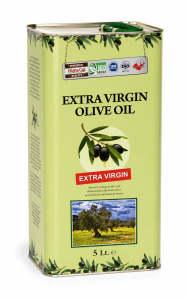 Oliwa z oliwek grecka niefiltrowana - 5 litrów EXTRA VIRGIN <0,3% 