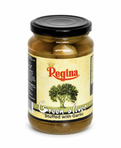 Oliwki nadziewane czosnkiem 200g / 370ml Regina