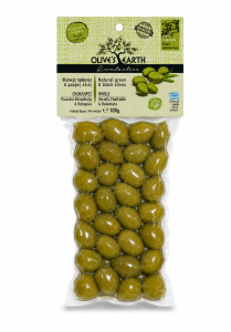 Oliwki zielone Olive's Earth Z PESTKĄ 100 g netto VACUM